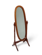 УЦЕНКА Зеркало «псише» напольное, 58×41×142 см, цвет дуб - Фото 1