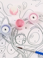 Картина по номерам на холсте с подрамником «Синий монстрик» 15×21 см - Фото 6