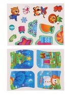 Книга с липучками «Новогодние липучки», 85 липучек - фото 809447520