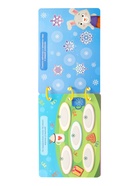 Книга с липучками «Новогодние липучки», 85 липучек - фото 809447509