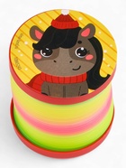 Пружинка радуга «Весёлая лошадь», d=5 см, МИКС - Фото 2