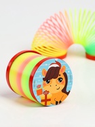Пружинка радуга «Весёлая лошадь», d=5 см, МИКС - Фото 18