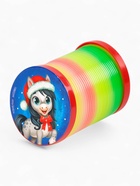 Пружинка радуга «Новогодняя лошадь», d=5 см, МИКС - Фото 12