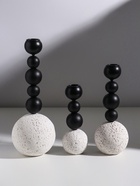 Набор подсвечников на 1 свечу «Шарики», d=2 см, 3 шт. - Фото 1