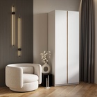 Шкаф двухстворчатый для одежды «Фаворит», 800×520×2236 мм, цвет белый 10893753