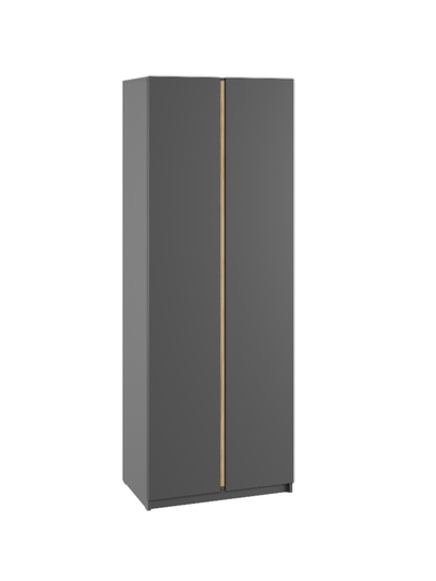 Шкаф двухстворчатый для одежды «Фаворит», 800×520×2236 мм, цвет графит