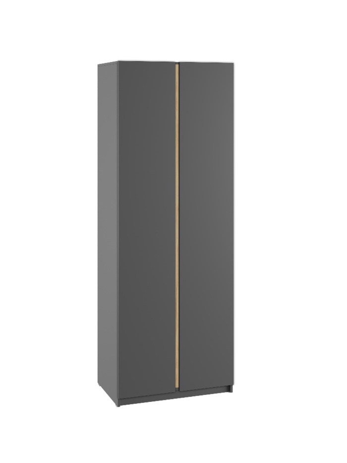 Шкаф двухстворчатый для одежды «Фаворит», 800×520×2236 мм, цвет графит - Фото 1
