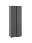 Шкаф двухстворчатый для одежды «Фаворит», 800×520×2236 мм, цвет графит 10893755