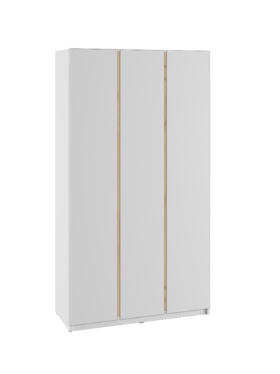 Шкаф трехстворчатый для одежды «Фаворит», 1200×520×2236 мм, цвет белый