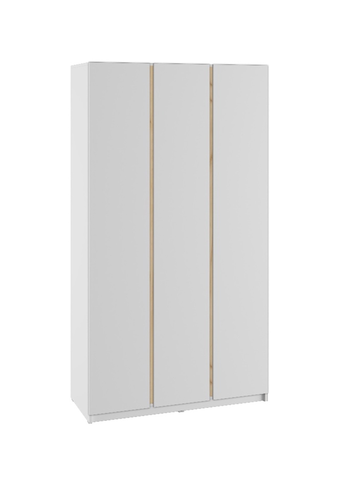 Шкаф трехстворчатый для одежды «Фаворит», 1200×520×2236 мм, цвет белый - Фото 1