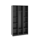 Шкаф трехстворчатый для одежды «Фаворит», 1200×520×2236 мм, цвет графит 10893758