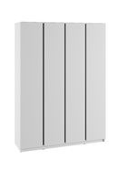 Шкаф четырехстворчатый для одежды «Фаворит», 1600×520×2236 мм, цвет белый 10893759