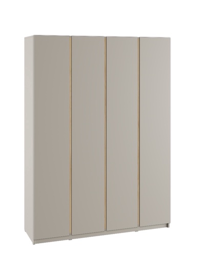 Шкаф четырехстворчатый для одежды «Фаворит», 1600×520×2236 мм, цвет кашемир