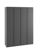 Шкаф четырехстворчатый для одежды «Фаворит», 1600×520×2236 мм, цвет графит 10893762