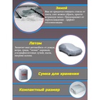 Тент автомобильный CARTAGE, водонепроницаемый, полиэстер XL, 490×175×120 см - Фото 3