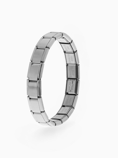 Браслет из нержавеющей стали «Звенья», цвет серебро