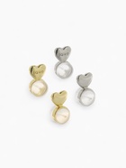 Заглушки силиконовые «Сердце» поддерживающие (3 пары), цвет золото, серебро - Фото 3