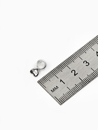 Заглушки силиконовые «Сердце» поддерживающие (3 пары), цвет золото, серебро - Фото 4