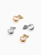 Заглушки силиконовые «Сердце» поддерживающие (3 пары), цвет золото, серебро - Фото 3