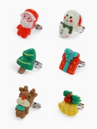 Кольца детские Выбражулька «Ёлка», 6 шт. разноцветные, безразмерные - Фото 2