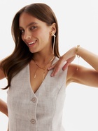 Набор «Бантик», 3 предмета: колье, серьги, браслет, цвет золото - Фото 5