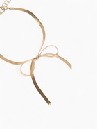 Набор «Бантик», 3 предмета: колье, серьги, браслет, цвет золото - Фото 8