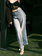 Колье «Многослойность» цепь с сердечком, белое в серебре - Фото 7