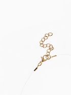 Кулон на леске «Гранат», бордовый в золоте, 33 см + 5 см доп, цепочка - Фото 4