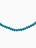 Чокер из бисера «Хрусталь», морской в серебре, 36 см + 5 см доп, цепочка - Фото 3