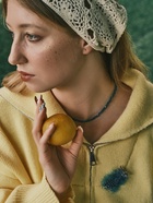 Чокер из бисера «Хрусталь», морской в серебре, 36 см + 5 см доп, цепочка - Фото 5