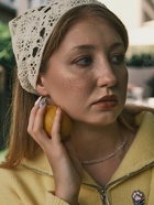 Чокер из бисера «Хрусталь», белый в серебре, 36 см + 5 см доп, цепочка - Фото 2