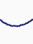 Чокер из бисера «Хрусталь» тёмно-синий в серебре, 36 см + 5 см доп, цепочка - Фото 3