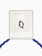 Чокер из бисера «Хрусталь» тёмно-синий в серебре, 36 см + 5 см доп, цепочка - Фото 6