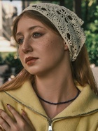 Чокер из бисера «Хрусталь» тёмно-синий в серебре, 36 см + 5 см доп, цепочка - Фото 2