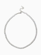 Чокер из бисера «Хрусталь», разноцветный в серебре, 36 см + 5 см доп, цепочка - Фото 1