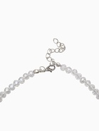 Чокер из бисера «Хрусталь», разноцветный в серебре, 36 см + 5 см доп, цепочка - Фото 4