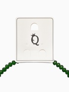 Чокер из бисера «Хрусталь», цвет изумруд в серебре, 35 см + 5 см доп, цепочка - Фото 7