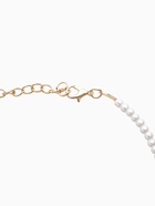 Чокер «Сердце» жемчужные бусины, белый в золоте, 32 см + 5 см доп, цепочка - Фото 4