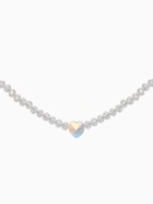 Чокер из бисера «Хрусталь», цветной в серебре, 36 см + 5 см доп, цепочка - Фото 2