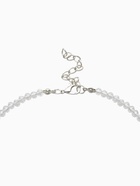 Чокер из бисера «Хрусталь», цветной в серебре, 36 см + 5 см доп, цепочка - Фото 3