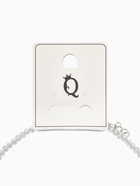 Чокер из бисера «Хрусталь», цветной в серебре, 36 см + 5 см доп, цепочка - Фото 6