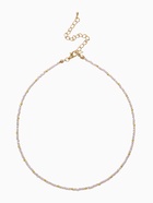 Чокер «Хрусталь» бусины, светло-розовый в золоте, 36 см + 5 см доп, цепочка - Фото 1