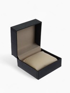 Коробочка подарочная для часов из экокожи, 10×10×6 см, вставка бежевая, чёрная - Фото 2