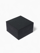 Коробочка подарочная для часов из экокожи, 10×10×6 см, вставка бежевая, чёрная - Фото 4