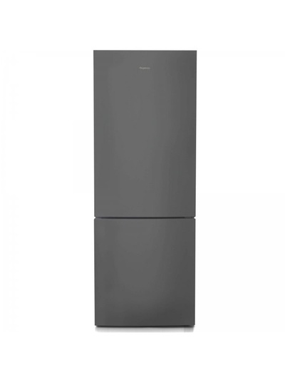 Холодильник «Бирюса» W6134, двухкамерный, класс А, 295 л, серый