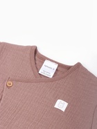 Комбинезон детский из жатой ткани «Крошка Я», рост 86-92 см, шоколадный - Фото 6