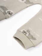 Костюм детский (свитшот, штанишки) «Крошка Я», размер 86-92 см, серый/зеленый - Фото 9