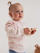 Свитшот для девочки «Крошка Я», рост 74-80 см, розовый - Фото 3