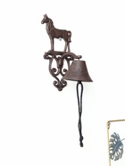 Колокол настенный «Конь», чугун, сувенирный декор, 13.5×14×25 см - Фото 5