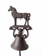 Колокол настенный «Конь», чугун, сувенирный декор, 13.5×14×25 см - Фото 7